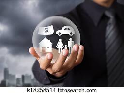 Life insurance concept