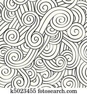 Seamless Spiral Pattern Seamless Spiral Pattern