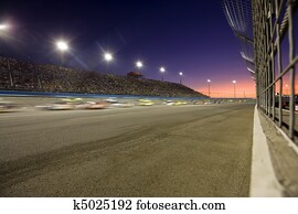 Sunset on the Speedway Sunset on the Speedway