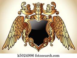 כנף, סמל, זהב