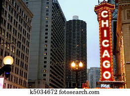 Chicago sign Chicago sign