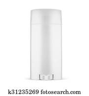 Dry Anti-Perspirant Deodorant Mockup - 3D Illustration Dry Anti-Perspirant Deodorant Mockup - 3D Illustration
