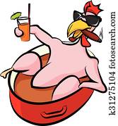 laid back chicken in a pot laid back chicken in a pot