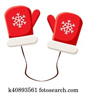 Wool Mittens Stock Illustration Images. 160 wool mittens illustrations