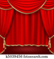 Theater stage Theater stage