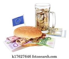 begriff, von, verschwendung, und, verbraucherbewegung