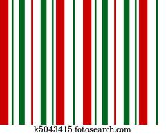 Candy Cane Stripe Repeating Pattern