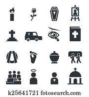funeral icon funeral icon
