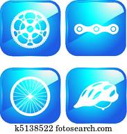 אופניים, קבע