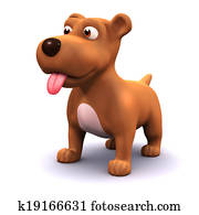3d Happy puppy 3d Happy puppy