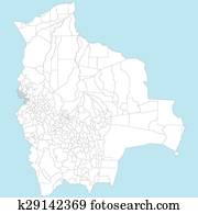 Map of Bolivia