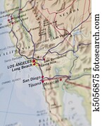 Map of Los Angeles Map of Los Angeles