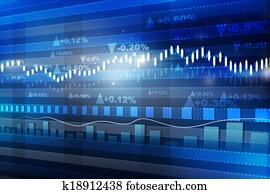World economics graph. stock market chart . Finance concept World economics graph. stock market chart . Finance concept