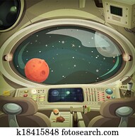 חללית, פנים