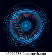 Fantasy Space Navigation Sphere. Fantasy Space Navigation Sphere.