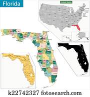 Florida Vectors | Our Top 1000+ Florida Clip Art | Fotosearch