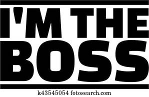 I'm the boss I'm the boss