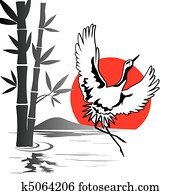 japanischer kran japanischer kran