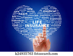 Life insurance concept Life insurance concept
