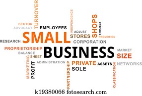 word cloud - small business word cloud - small business