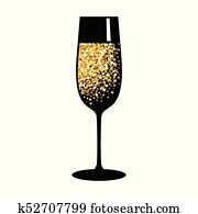 champagne gold black glass champagne gold black glass