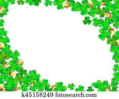 feliz, st., patricks, dia
