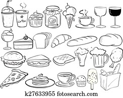 Food doodles Food doodles