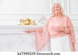old noble woman old noble woman