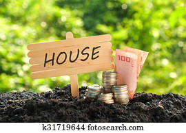 save money for investment concept save money for investment concept