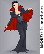 Pin-Up Girl Vampire Pin-Up Girl Vampire