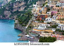 positano, amalfi costeiam