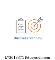 Project management, business targeting, simple solution, successful strategy, improvement checklist, survey clipboard, enrollment Project management, business targeting, simple solution, successful strategy, improvement checklist, survey clipboard, enrollment