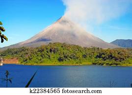 vulcão arenal, costa rica