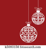 קישוטים של חג ההמולד, כדורים