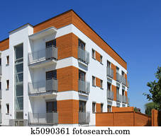 Contemporary apartment building Contemporary apartment building