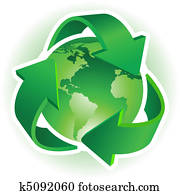 reciclar el símbolo