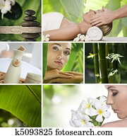 spa collage spa collage