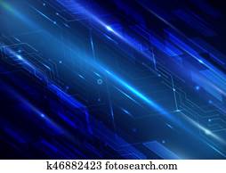 abstrakt, zukunftsidee, geometrisch, und, linien, stromkreis, technologie, begriff, hintergrund abstrakt, zukunftsidee, geometrisch, und, linien, stromkreis, technologie, begriff, hintergrund