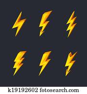 ברק, איקונים