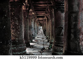 Cambodian temple ruins