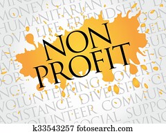 Non Profit word cloud