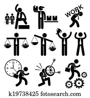 geschäftsmann, begriff, klammer kunst