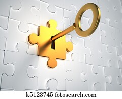 Gold key