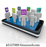 app, pessoas, ficar, ligado, esperto, telefone