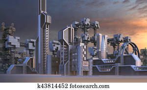 Futuristic architecture Futuristic architecture