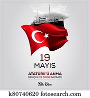 Happy 19 May Commemoration of Atat?rk, Youth and Sports Day. Happy 19 May Commemoration of Atat?rk, Youth and Sports Day.