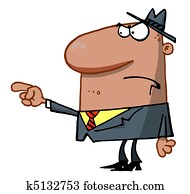 Man Pointing The Blame Man Pointing The Blame