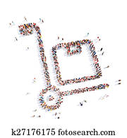 people in the form of a portfolio.