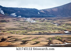 Volcanic Landscape - Landmannalaugar, Iceland