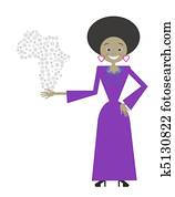 אישה אפריקנית